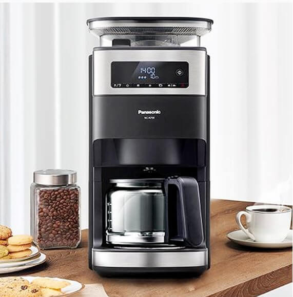 Panasonic國際牌 10人份全自動雙研磨美式咖啡機